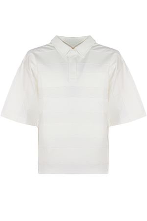 Polo in cotone bianco NINEINTHEMORNING | SIM01SAIMONBIANCO