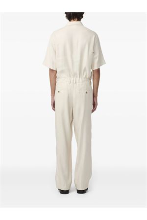 Pantaloni in misto lino color avorio NN.07 | 2421808165016