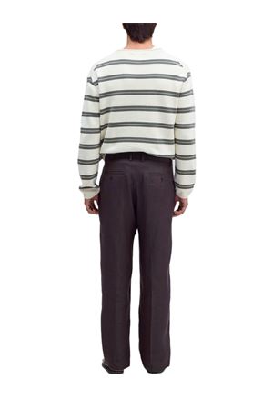 Pantaloni in misto lino color marrone NN.07 | 2421808165880