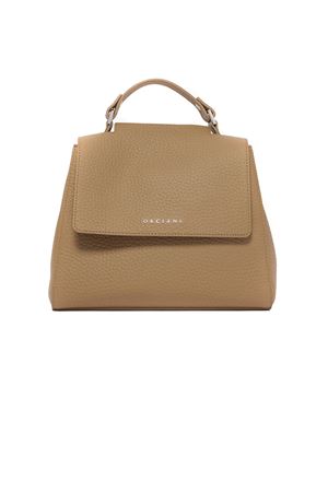 Sveva Soft Small brown leather handbag ORCIANI | B01999SOFBISCOTTO