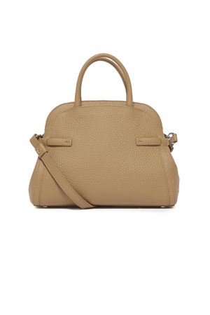 Aura Soft Midi Handbag in textured leather ORCIANI | B02200SOFBISCOTTO