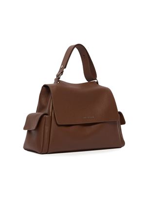 Sveva Sense Cargo Midi leather shoulder bag ORCIANI | BT2006SCRCOCOA