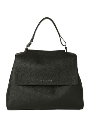 Sveva Soft Medium black leather shoulder bag ORCIANI | BT2006SOFNERO