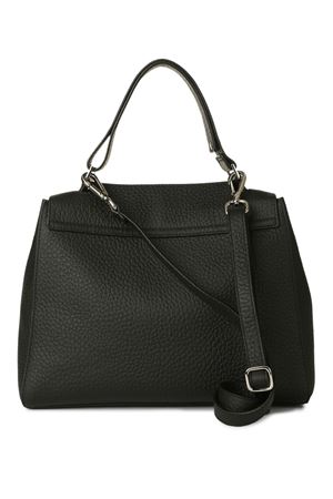 Sveva Soft Medium black leather shoulder bag ORCIANI | BT2006SOFNERO