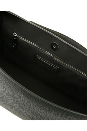 Sveva Soft Medium black leather shoulder bag ORCIANI | BT2006SOFNERO