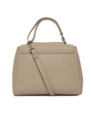 Sveva Soft Media Shoulder Bag in Sand Leather ORCIANI | BT2006SOFSABBIA