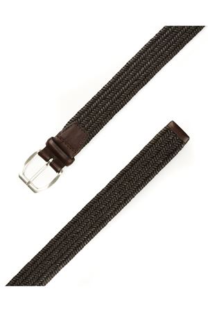 Wide braided leather belt ORCIANI | U07187WIDTMORO