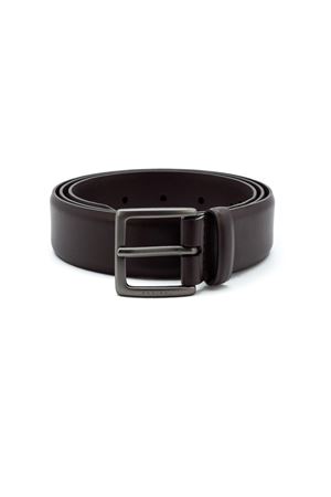 Dark brown leather belt ORCIANI | U08201MNAEBANO