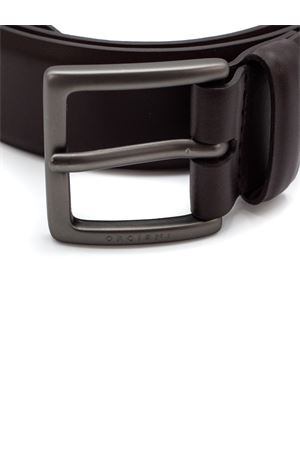 Dark brown leather belt ORCIANI | U08201MNAEBANO