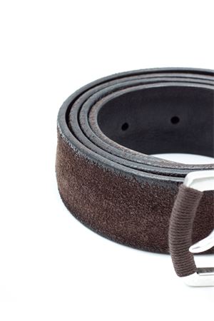 Soft brown suede belt ORCIANI | U08380HNTTMORO