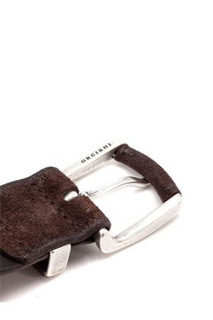 Soft brown suede belt ORCIANI | U08380HNTTMORO