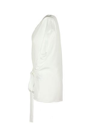 White silk top P.A.R.O.S.H. | D311729SAXON002