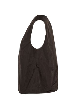 Blusa in taffetà marrone+ P.A.R.O.S.H. | D313074PIMPY26008