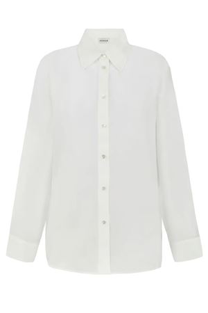 Camicia In Seta Bianca P.A.R.O.S.H. | D380644SWEET26002
