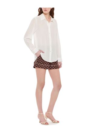 Camicia In Seta Bianca P.A.R.O.S.H. | D380644SWEET26002