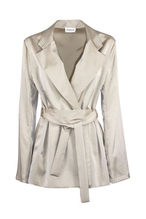 Blazer in tessuto fluido beige P.A.R.O.S.H. | D420453PAKY004