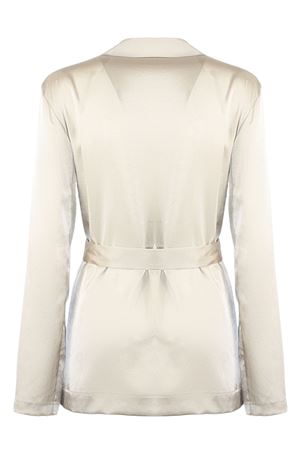 Blazer in tessuto fluido beige P.A.R.O.S.H. | D420453PAKY004
