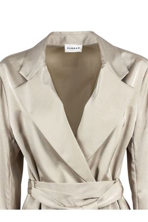 Blazer in tessuto fluido beige P.A.R.O.S.H. | D420453PAKY004