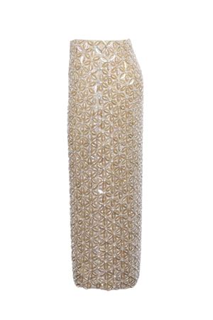 Gonna lunga aderente color beige P.A.R.O.S.H. | D621564GOA004