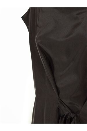 Black silk midi dress P.A.R.O.S.H. | D722584SAXON013