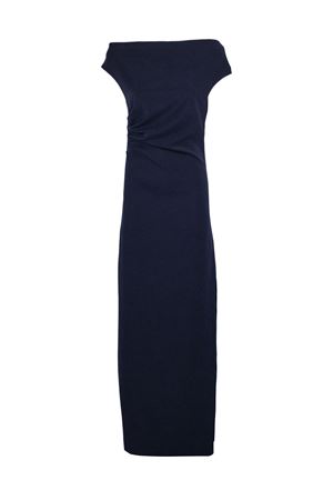 Dark blue stretch maxi dress P.A.R.O.S.H. | D726146PINGU012