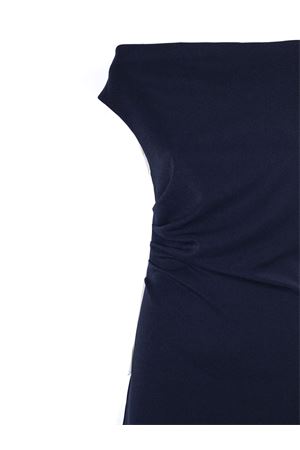 Dark blue stretch maxi dress P.A.R.O.S.H. | D726146PINGU012