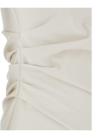 Cream-white long dress P.A.R.O.S.H. | D726148PINGU002