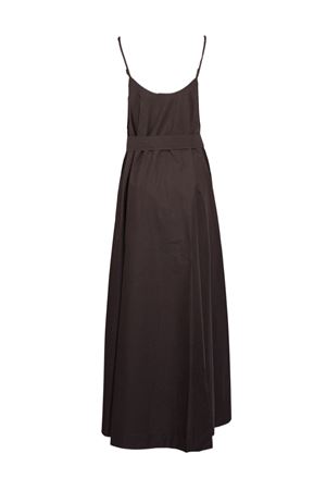 Abito lungo in cotone marrone P.A.R.O.S.H. | D726162CANYOX26008