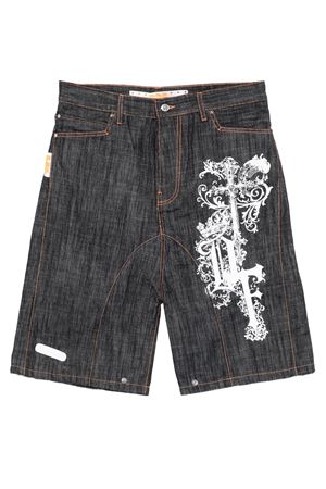 Blue denim shorts PDF | DFM03012DF195WASH