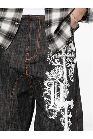 Blue denim shorts PDF | DFM03012DF195WASH