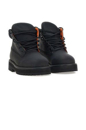 Strada biker boots in black leather PDF | DFM45012S0007BLACK