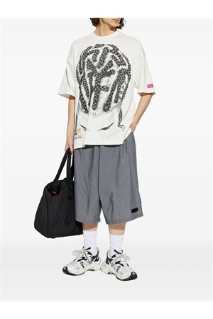 White cotton T-shirt PDF | DFM54029TJ110BRAID