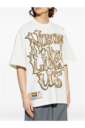 White cotton T-shirt PDF | DFM54029TJ110ITALY