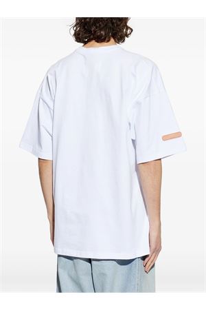 White cotton T-shirt PDF | DFM54029TJ112WHITE