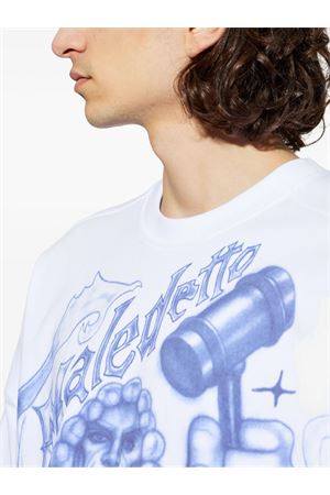 White cotton T-shirt PDF | DFM54029TJ112WHITE