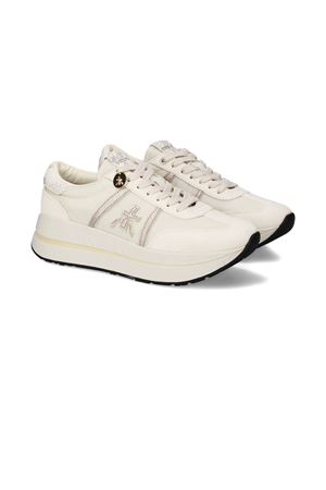 Sneakers Bethcoin in pelle e nylon crema PREMIATA | BETHCOIN8145