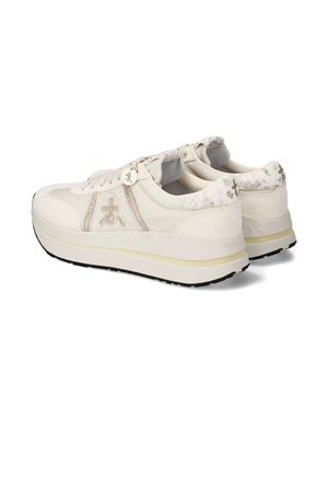 Sneakers Bethcoin in pelle e nylon crema PREMIATA | BETHCOIN8145