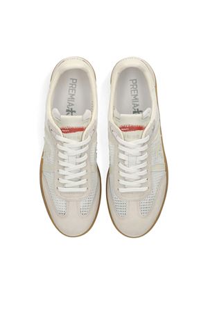 White Bonnie Suede and Mesh sneakers PREMIATA | BONNIE8287