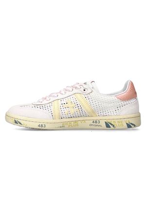 Sneakers Bonnie in pelle traforata bianca PREMIATA | BONNIED8039
