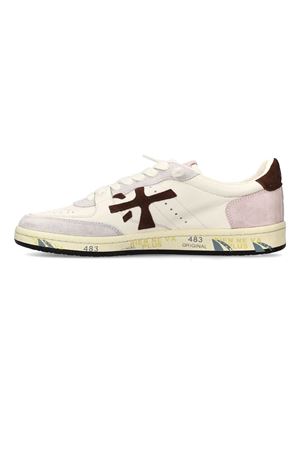 Sneakers Bskt Clayd in pelle bianca PREMIATA | BSKTCLAD8284