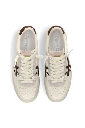 Sneakers Bskt Clayd in pelle bianca PREMIATA | BSKTCLAD8284