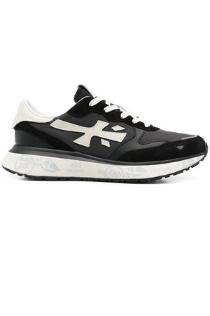 Sneakers Lauryn in suede e pelle nera PREMIATA | LAURYN7479