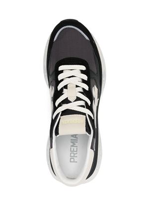 Sneakers Lauryn in suede e pelle nera PREMIATA | LAURYN7479