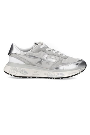 Sneakers Lauryn in pelle metallizzaa argento PREMIATA | LAURYN7482