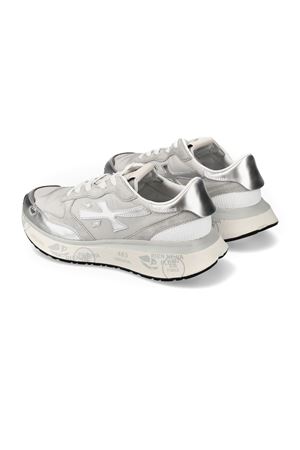 Sneakers Lauryn in pelle metallizzaa argento PREMIATA | LAURYN7482