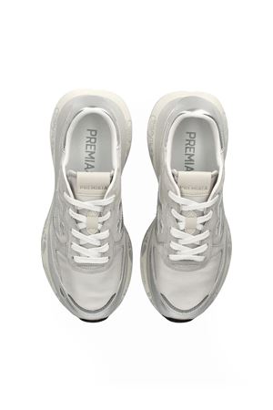 Sneakers Lauryn in pelle metallizzaa argento PREMIATA | LAURYN7482