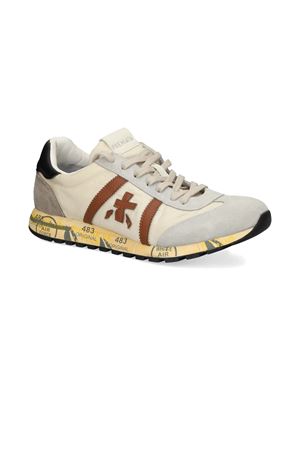 Lucy sneakers in beige suede and nylon PREMIATA | LUCY8189