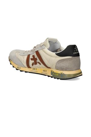 Lucy sneakers in beige suede and nylon PREMIATA | LUCY8189