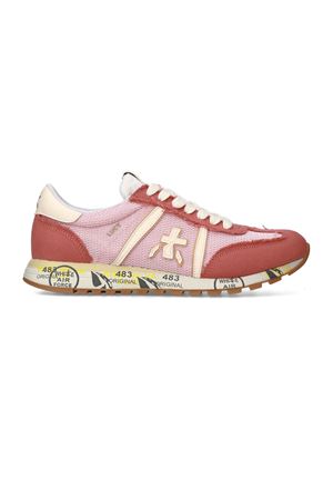 Sneakers Lucy in tessuto denim arancio PREMIATA | LUCYD08137