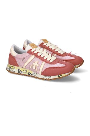 Sneakers Lucy in tessuto denim arancio PREMIATA | LUCYD08137